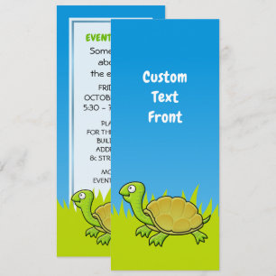 Invitación Tortuga personalizado
