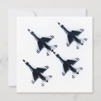 Invitación Tortugas F-16 - Cuatro en formación