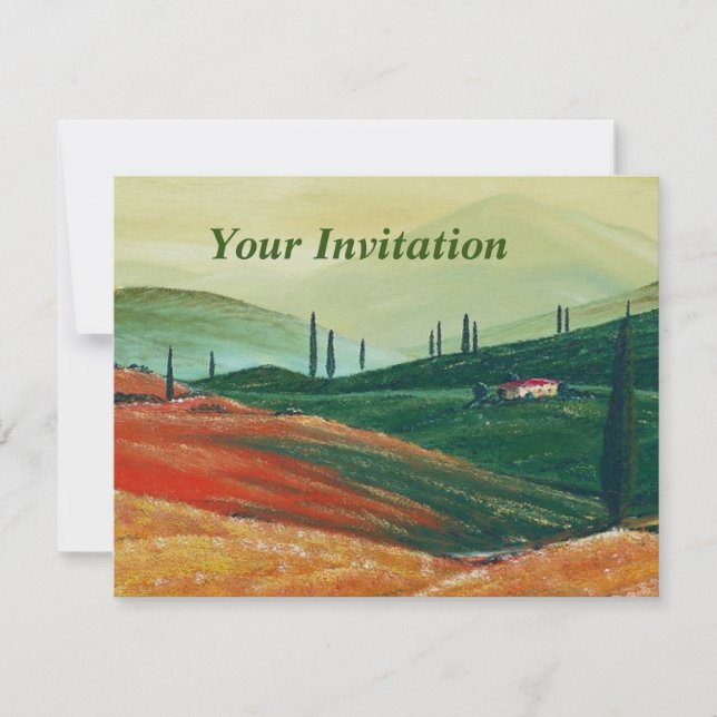 Invitación Toscana (Anverso)