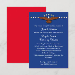 Invitación totalmente americana