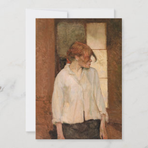 Invitación Toulouse-Lautrec - En Montrouge, Rosa La Rouge