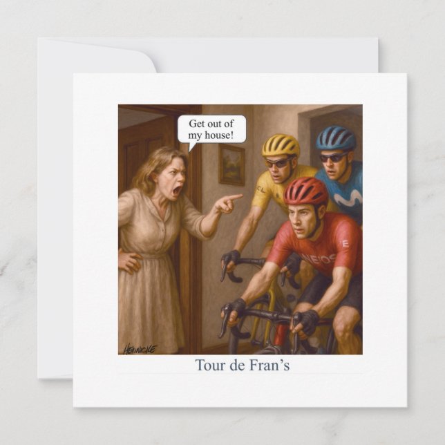 Invitación Tour de Fran’s (Anverso)