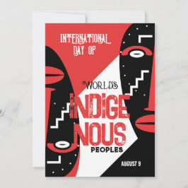 Invitación Tradición tribal