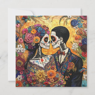 Invitación tradicional Día de los Muertos