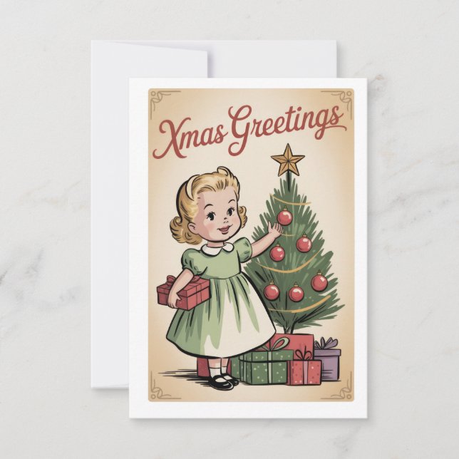 Invitación Traditional Rustic Seasonal Gift (Anverso)