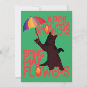 Invitación Traer flores de mayo