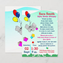 Traer Un Baby Shower De Libro