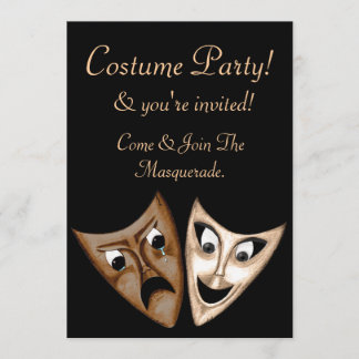 Invitación Tragedia y comedia