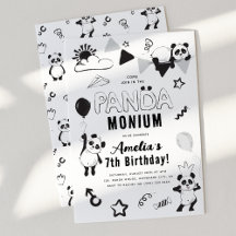 Traiga la fiesta de cumpleaños de Panda-Monium par
