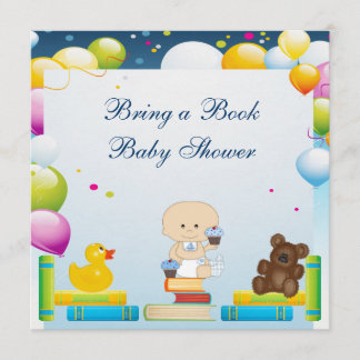 Invitación Traiga un bebé y las magdalenas Baby Shower del