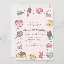 Invitación Trajes dulces