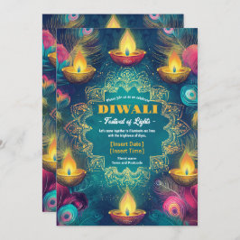 Invitación Tranquil Diwali Aura