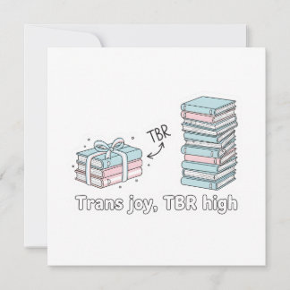 Invitación Trans Joy, TBR High – LGBTQ Reading Pride 