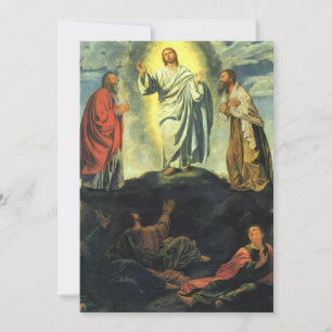 Invitación Transfiguración de Giovanni Girolamo Savoldo