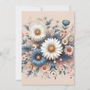 Invitación Transforma tu espacio con elegante floral de marga