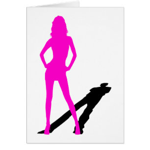 invitación transgénero : siluetas de sombra