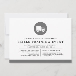 Invitación Transporte de carga + Despacho Evento de capacit