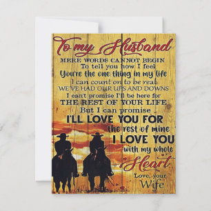 Invitación Trato A Mi Esposo   Regalo de citas de amor