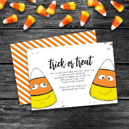 Invitación Trato o truco para fiesta de Halloween