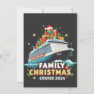 Invitación Travesía de Navidades familiares de crucero 2024