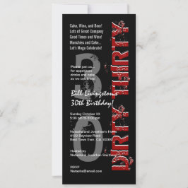 Invitación TREINTA TREINTA ÉPOCA Fiesta NACIONAL