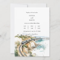Tren costero costero por la vía del Boda Ocean Vie