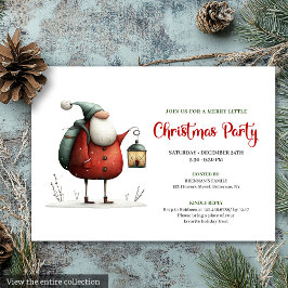 Invitación Trendy Funny Santa Christmas Celebration Invites
