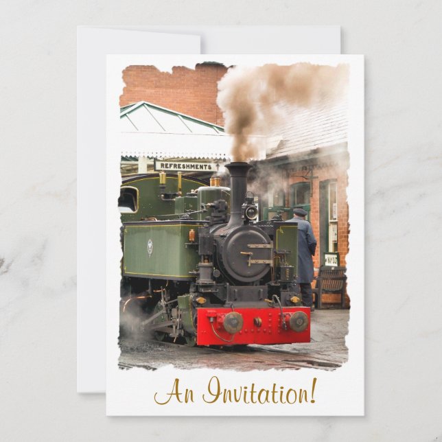 INVITACIÓN TRENES DE VAPOR (Anverso)
