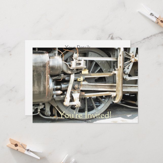 INVITACIÓN TRENES DE VAPOR (Anverso/Reverso In Situ)