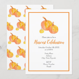 Invitación 'Tres calabazas'