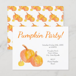 Invitación 'Tres calabazas'