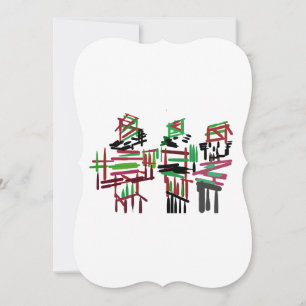 Invitación Tres cascanueces Navidad