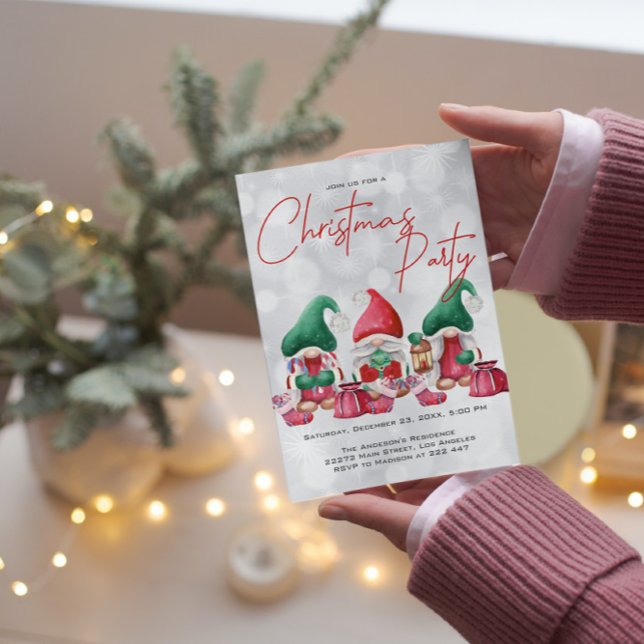 Invitación Tres gnomos de corte (Subido por el creador)