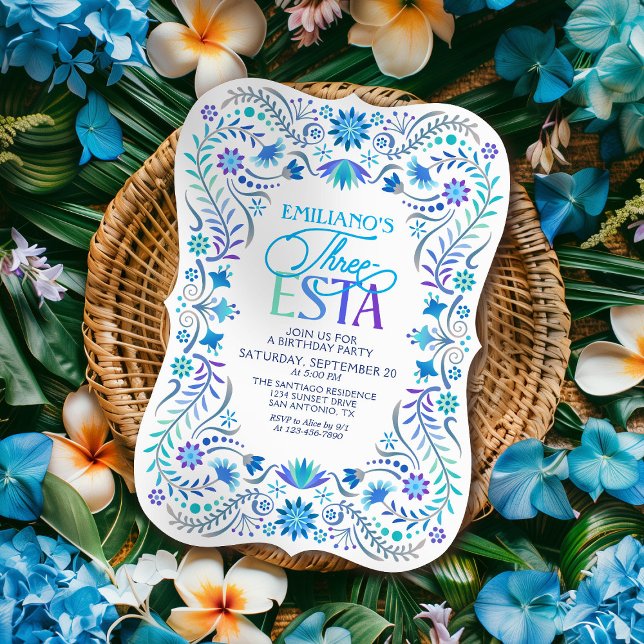 Invitación Tres niños de cumpleaños de Fiesta (Subido por el creador)