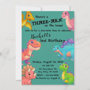 Invitación Tres Rex