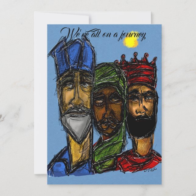 Invitación Tres Reyes (Anverso)