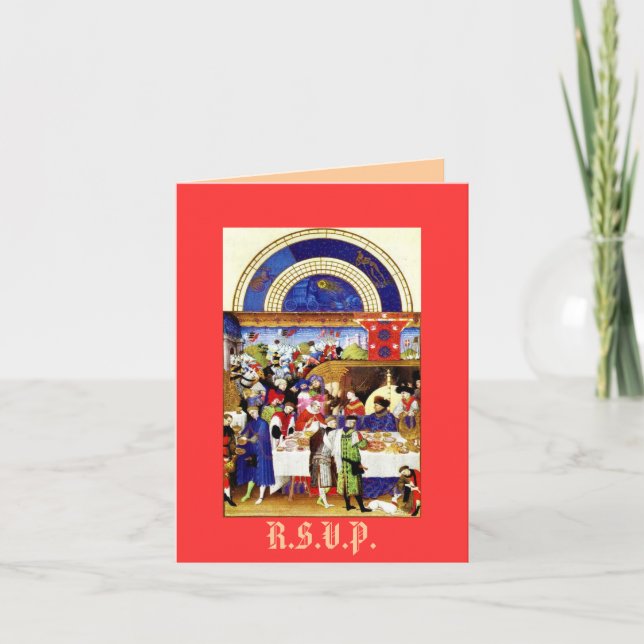 Invitación - Tres Riches Heures du Duc de Berry (Anverso)