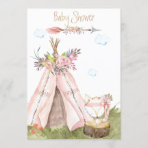 *~* Tribal Teepee Boho Fox Woodland Forest