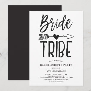 Invitación Tribuna de novia  Bachelorette