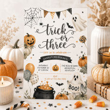 Trick Or Treat Halloween Fantasma Fiesta de Cumple
