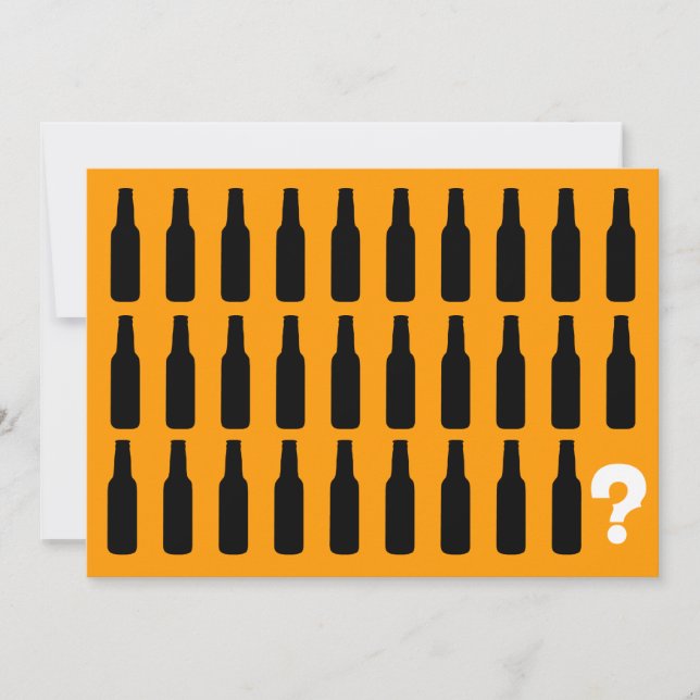 Invitación trigésimo ¡Invitaciones del cumpleaños - alegrías (Anverso)