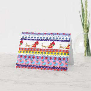 Invitación trineo de Santa Claus