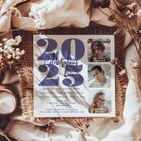 Invitación triple graduación foto crepúsculo futur