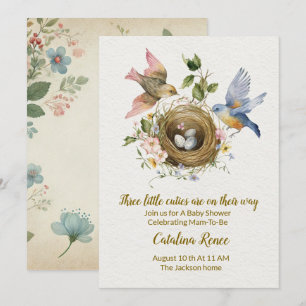 Invitación Triple la Alegría: Una Celebración para nuestros T