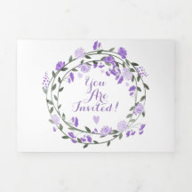 Amethyid Orchid Purple Lilac Peony Boda Floral