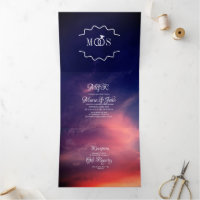 Atardecer Moderno y Hermoso con Cielo Rosa y Nubes