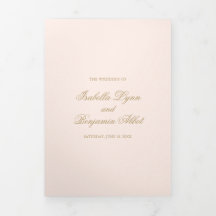 Boda Formal Elegante Rosa Tradicional