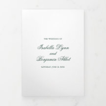 Boda formal elegante tradicional verde forestal