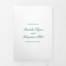 Boda Formal Elegante Verde Esmeralda Tradicional