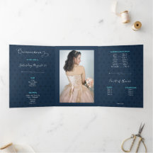 Dos siluetas tropicales Charro Quinceanera